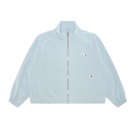 香港直郵 Aape 25秋冬 女裝 猿人徽章字母印花夾克外套7756XXP