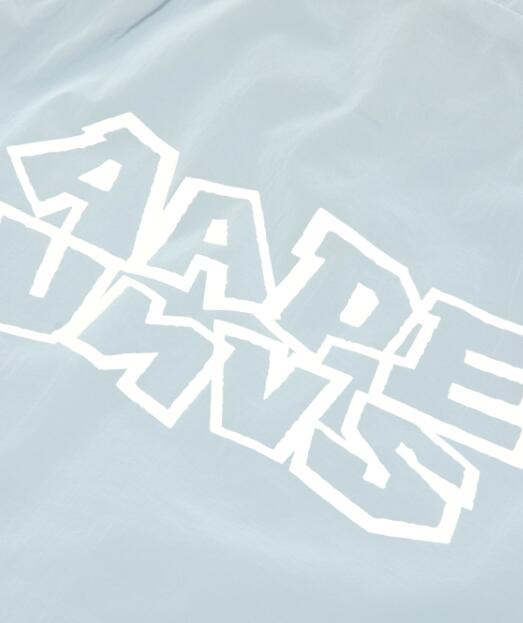 香港直郵 Aape 25秋冬 女裝 猿人徽章字母印花夾克外套7756XXP