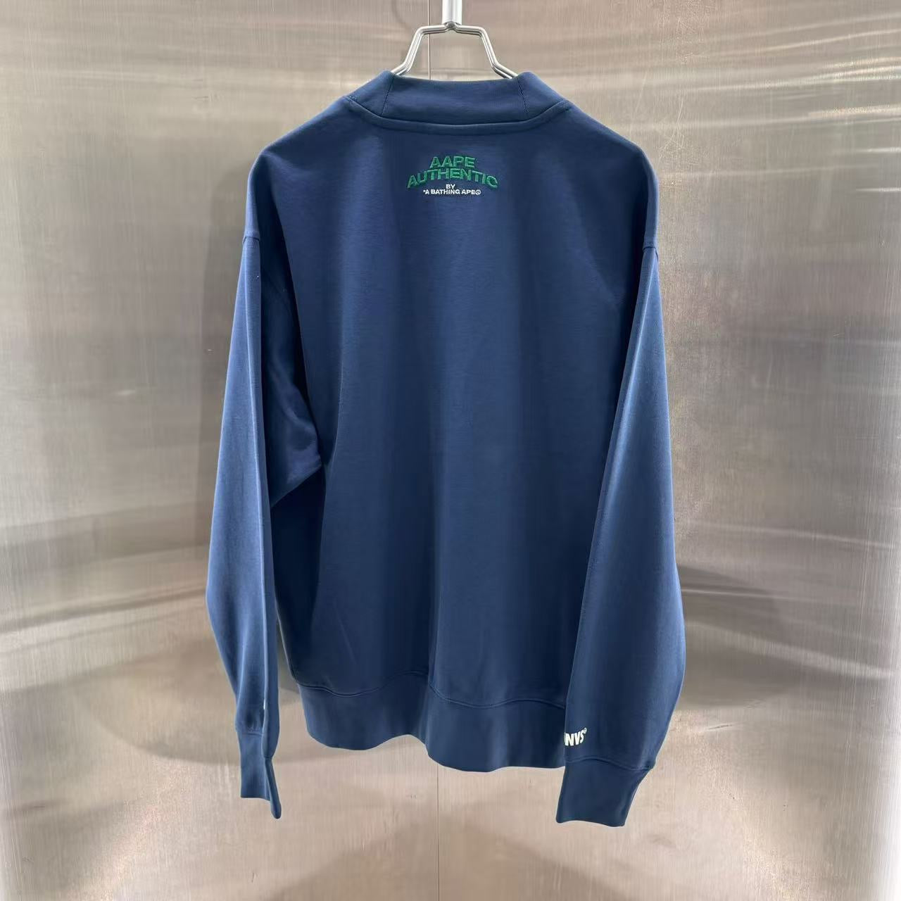 香港直郵 專櫃正品 Aape 26春夏男 A字母刺繡美式復古衛衣開衫外套D350