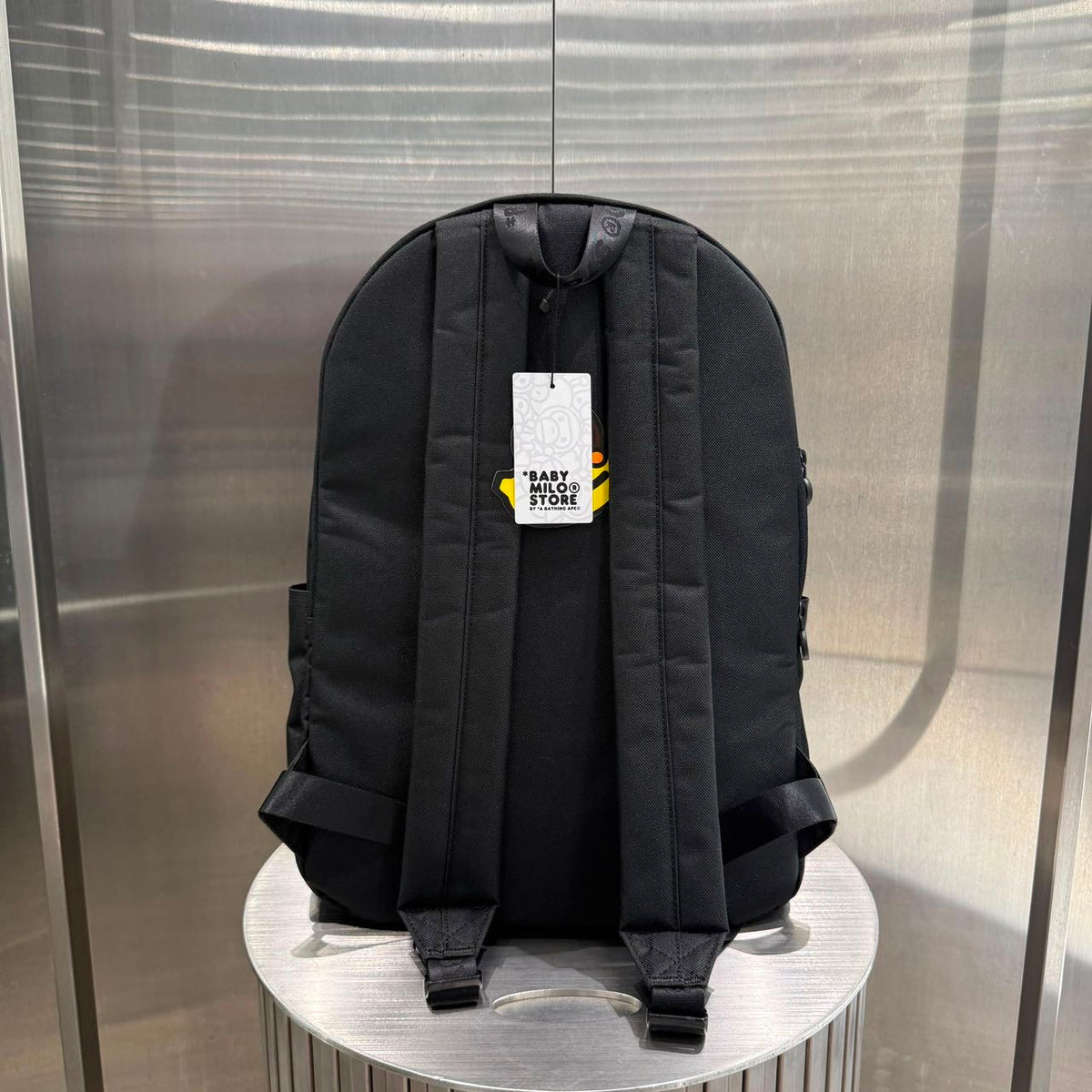 BABY MILO STORE 2026 秋冬 卡通小猴字母印花雙肩包（大）4520