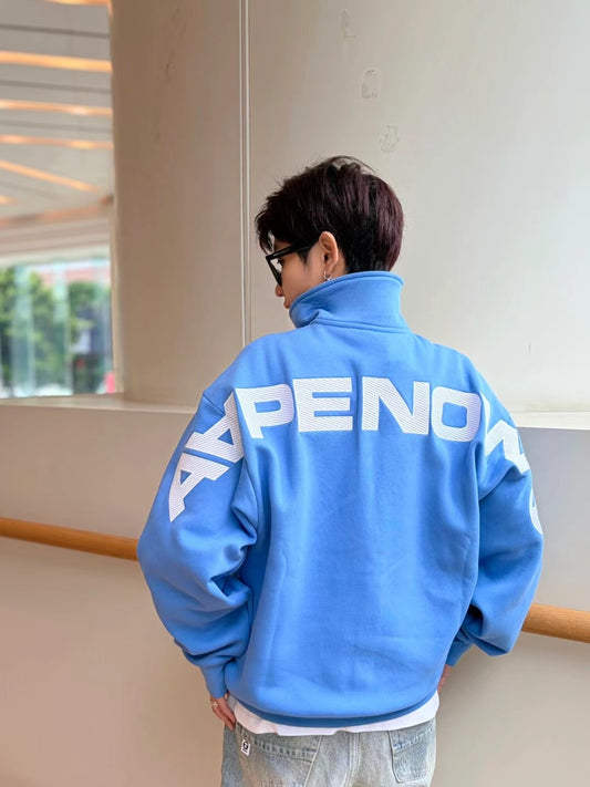 Aape 2026 秋冬 男裝 AAPENOW 半高領加絨衛衣 E371