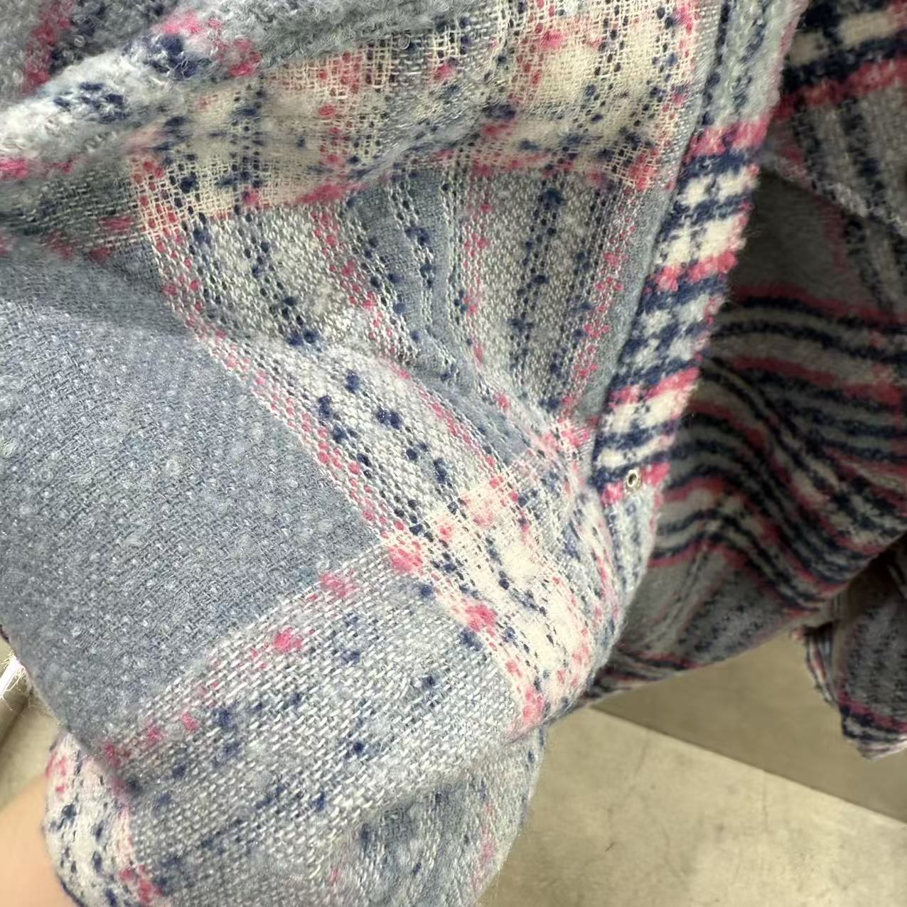 香港直郵 Aape 25秋冬 男裝 可拆卸帽格紋翻領潮流長袖襯衫外套8549