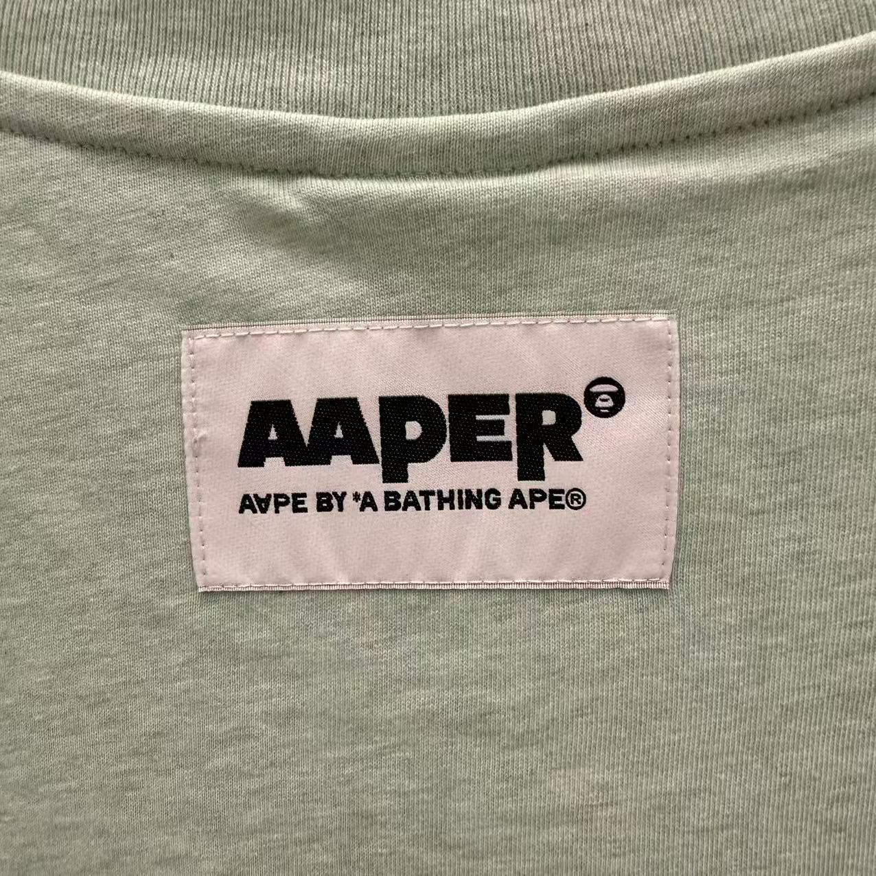 香港直郵 Aape 男裝 26春夏 AAPER 猿人軍團光感變色衝浪猿人印花短袖T恤1829