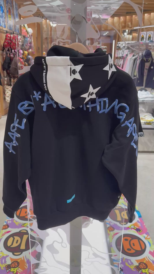 香港直郵 Aape 26秋冬 男   星星連帽棒球服外套 E313